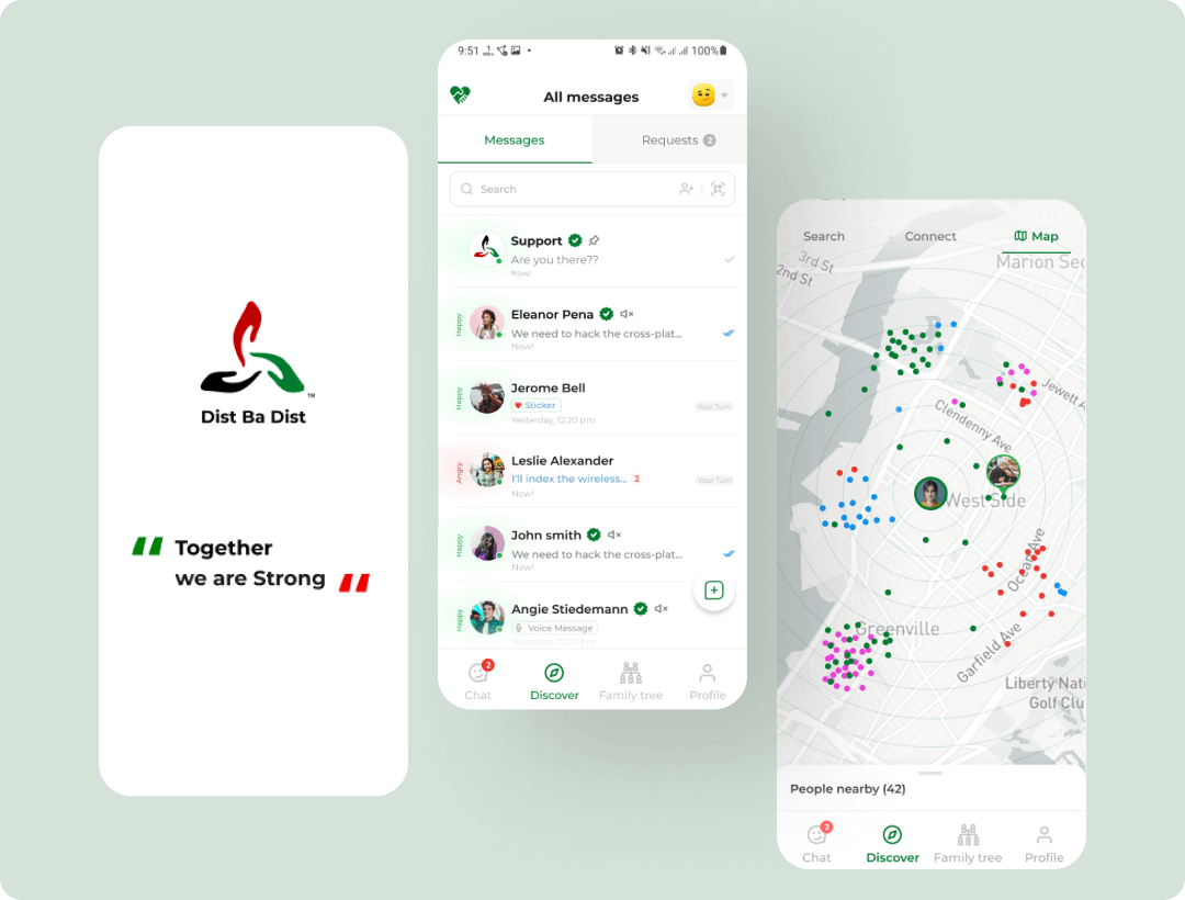 Custom mobile app