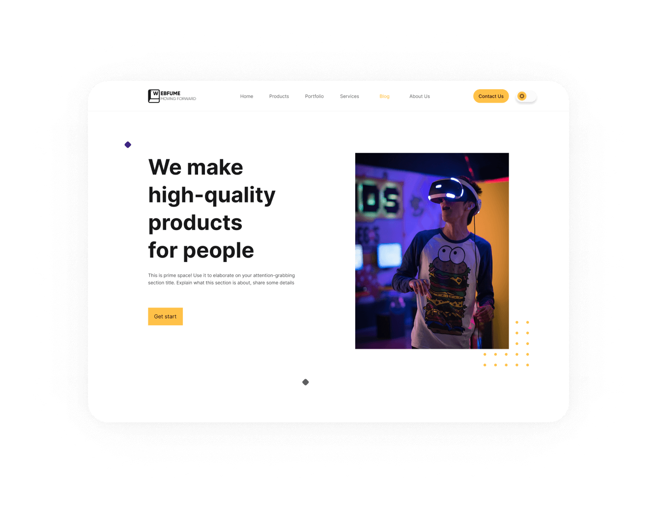 Website development